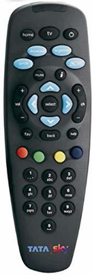 Eduway Remote Control Compatible for Setup box Remote  Tata Sky Remote Controller(Black)