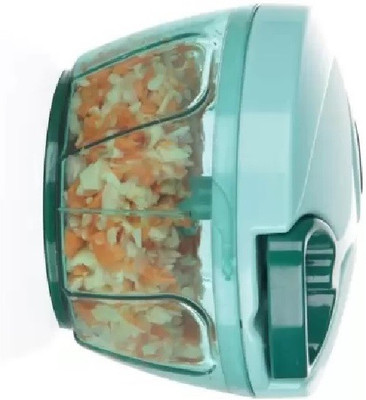 Gantavya Vegetable Fruit Nut Onion Chopper, Chopper for Kitchen, Hand Meat Grinder Mixer Food Processor Slicer Shredder Salad Maker Vegetable Tools Vegetable Grater & Slicer Vegetable & Fruit Chopper(1 x Mixer Chopper)