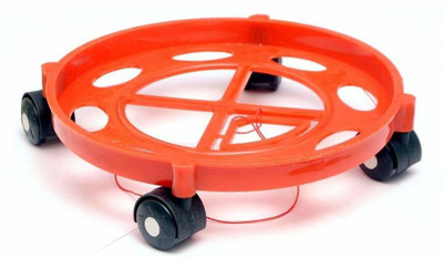 ORACLE Gas Trolly Gas Cylinder Trolley(Red, Black)