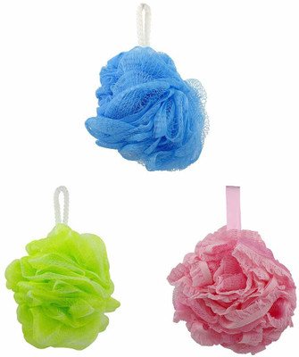 REVOLTEK Loofah(Pack of 3, Multicolor)