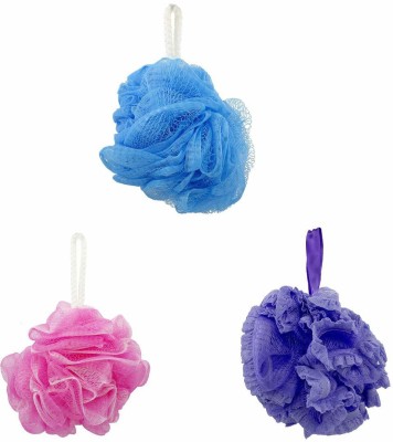 HUKBO Loofah(Pack of 3, Multicolor)