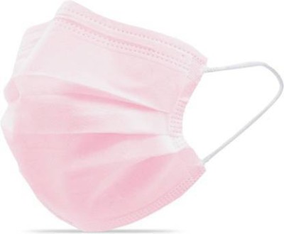 Rockjon 3 Ply Mask With Nose Pin, Pink Surgical Face Mask 3 Layer Mask for Virus/Germs Washable Cloth Mask With Melt Blown Fabric Layer (Pink, Pack of 50) 3 Ply Mask With Nose Pin, Pink Surgical Face Mask 3 Layer Mask for Virus/Germs Washable Cloth Mask With Melt Blown Fabric Layer (Pink, Pack of 50