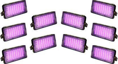 spark world Bricks Light Pink-10 Flood Light Outdoor Lamp(Pink)