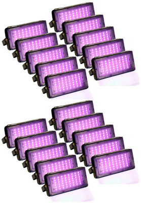 spark world Bricks Light Pink-20 Flood Light Outdoor Lamp(Pink)