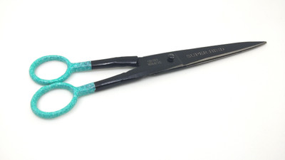 Super Hind Barber Hair Cutting Scissors (7 Inch) Best Quality Scissors (Black) Scissors(Set of 1, Black)