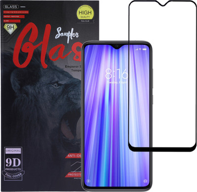 ambera Edge To Edge Tempered Glass for Mi Redmi Note 8 Pro(Pack of 1)
