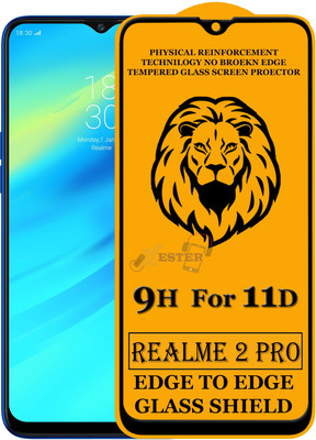 Xester Edge To Edge Tempered Glass for Realme 2 Pro(Pack of 1)