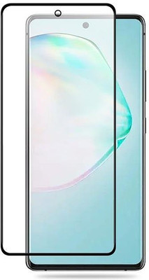 HY Edge To Edge Tempered Glass for Samsung Galaxy A91(Pack of 1)