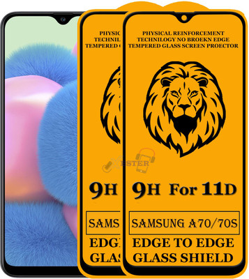 Xester Edge To Edge Tempered Glass for Samsung Galaxy A70(Pack of 2)