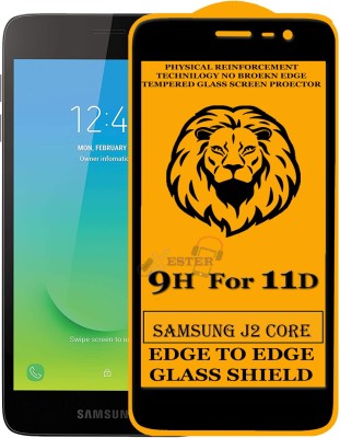 FIVE-O Edge To Edge Tempered Glass for : Samsung Galaxy J2 Core(Pack of 1)