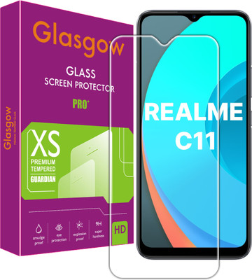 Glasgow Tempered Glass Guard for Realme C11(Pack of 1)