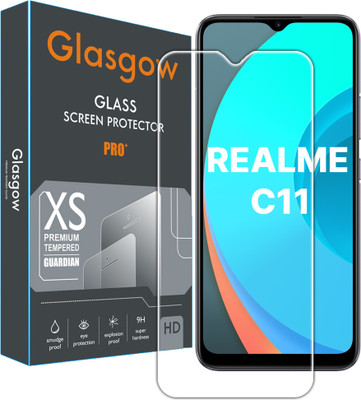 Glasgow Tempered Glass Guard for Realme C11(Pack of 1)