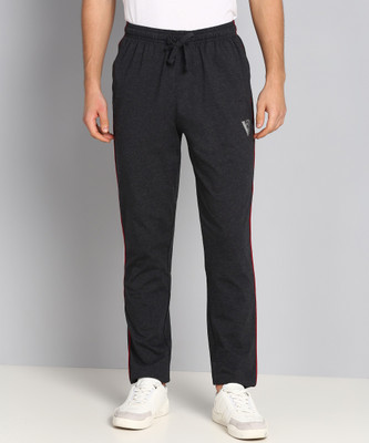 VAN HEUSEN Solid Men Grey Track Pants