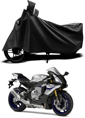 ANTHUB Two Wheeler Cover for Yamaha(YZF R1M, Black)