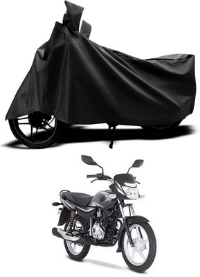 ANTHUB Two Wheeler Cover for Bajaj(Platina, Black)