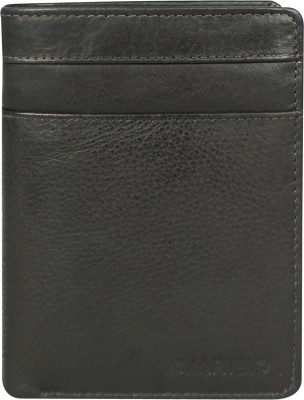 Calfnero Men Brown Genuine Leather Wallet(8 Card Slots)