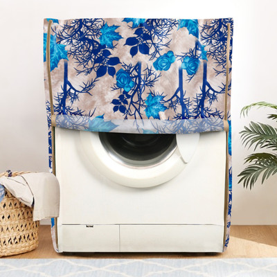 E-Retailer Front Loading Washing Machine  Cover(Width: 58 cm, Blue)