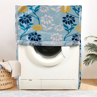 E-Retailer Front Loading Washing Machine  Cover(Width: 58 cm, Blue)