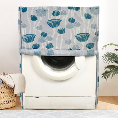 E-Retailer Front Loading Washing Machine  Cover(Width: 58 cm, Blue)