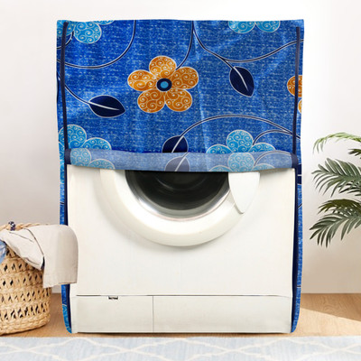 E-Retailer Front Loading Washing Machine  Cover(Width: 58 cm, Blue)