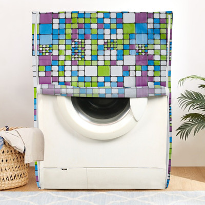 E-Retailer Front Loading Washing Machine  Cover(Width: 58 cm, Green)