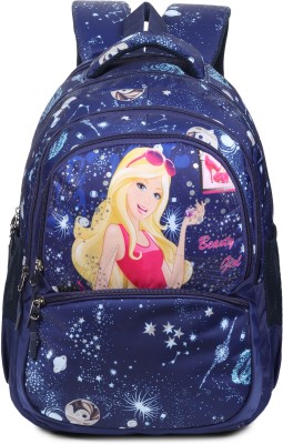 Beauty Girl GIRLS Polyester 30 L DESIGNER FLOWER PRINT School Backpack for Girls 30 L Backpack(Multicolor)