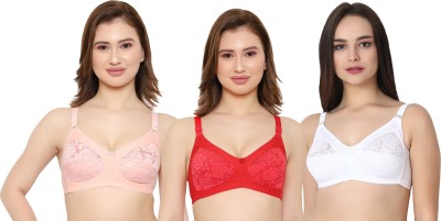 KYODO Women Everyday Non Padded Bra(Multicolor)