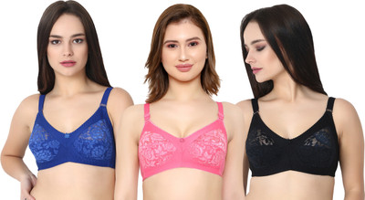KSB Enterprises Women Full Coverage Non Padded Bra(Multicolor)