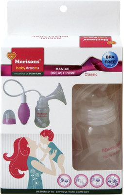 15% OFF on Morisons Baby Dreams Manual Breast Pump - Classic(Pink) 15% OFF on Morisons Baby Dreams Manual Breast Pump - Classic(Pink)