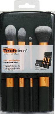 DUcare Real Technique Core Collection Set, Bronze, 4 Piece(Pack of 4)