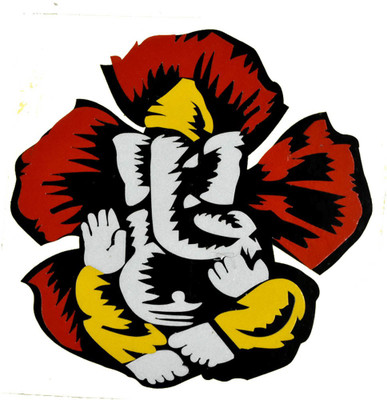 AFH Sticker & Decal for Car & Bike(Multicolor)