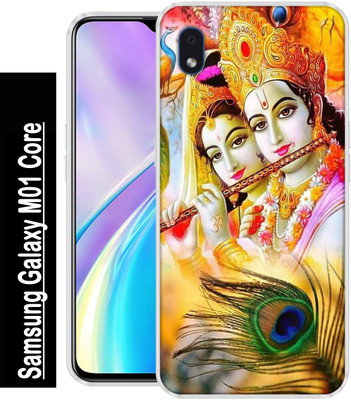 BAGRA Back Cover for Samsung Galaxy M01 Core(Multicolor, Grip Case, Silicon)