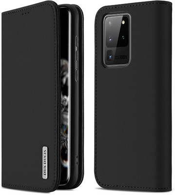 DHAN GTB Flip Cover for Samsung Galaxy S20 Ultra(6.9 inch)(Black, Grip Case)