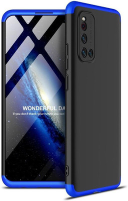 Vodex Front & Back Case for Vivo V19(Blue, Dual Protection)