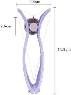 Om Enterprise Slique Eyebrow Face And Body Hair Threading Removal Epilator System Kit Eyebrow Thread(12 cm, Pack of10)