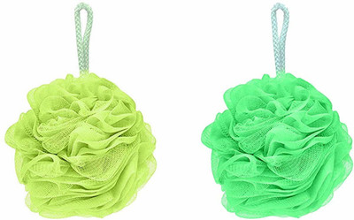 REVOLTEK Loofah(Pack of 2, Green)