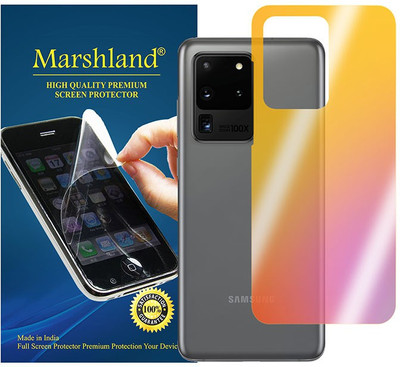 MARSHLAND Back Screen Guard for Samsung Galaxy S20 ultra Mirror Effect(Pack of 1)