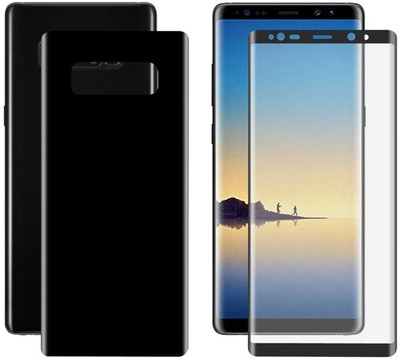 COVERS ECLAT MOBITECH LLP Front and Back Screen Guard for Samsung Galaxy Note 8(Pack of 2)