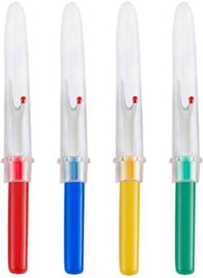 skiSadar Colorful Plastic Handle Craft Thread Cutter Seam Ripper Stitch Unpicker Sewing Tool For Home Supplies and crafting removing threads Seam Ripper-4 PC MULTICOLOR Seam Ripper