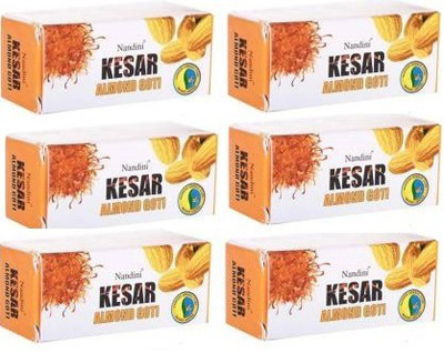 Nandini kesar goti pack of 25g*6(6 x 4.17 g)