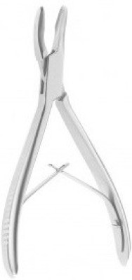 ARINEO BONE RONGEUR FORCEPS SINGLE ACTION CURVED 17cm Dressing Forceps