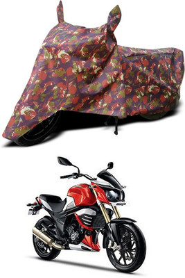 SEBONGO Two Wheeler Cover for Mahindra(Multicolor)