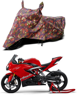 SEBOMGO Two Wheeler Cover for TVS(Multicolor)
