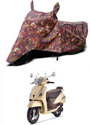 Rhtdmm Waterproof Two Wheeler Cover for TVS(Multicolor)