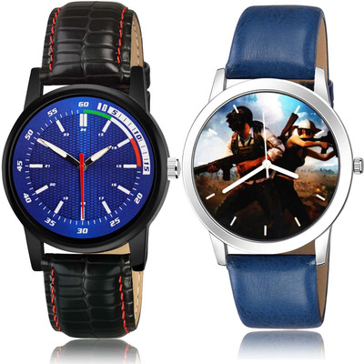 GROOT Latest Luxury Sports And Pubg Military Army Slim Watch 2 Watch Combo For Boys And Men - BRA21-B591 combo watch Analog Watch  - For Men