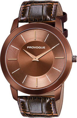 PROVOGUE PRV-102-BR Brown Slim series Analog Watch  - For Men