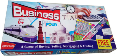 JMD Creation unique gift gallery A Business Game with Money Notes for Young Businessmen to Learn Trading and Other Systems of Buying and Selling Money & Assets Board Game