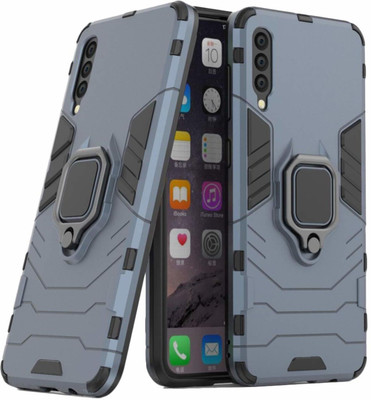 MOBILOVE Back Cover for Samsung Galaxy A50 / A50s / A30s | Defender Kickstand 360 Degree Case(Blue, Rugged Armor, Pack of: 1)