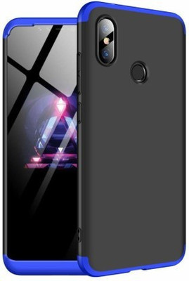 FlareHUB Front & Back Case for Mi Redmi Note 6 Pro(Blue, Dual Protection, Pack of: 1)