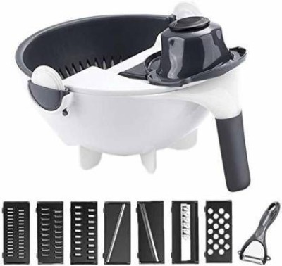 MASX Vegetable & Fruit Grater & Slicer(1 wet basket vegetable cutter)